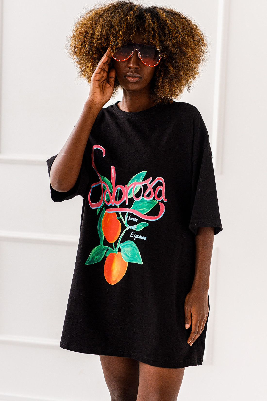 T- shirt Sabrosa - czarny