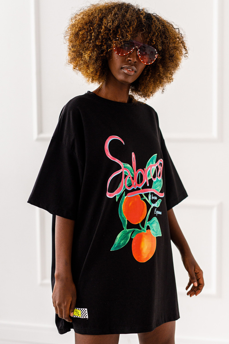 T- shirt Sabrosa - czarny