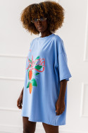 T- shirt Sabrosa - niebieski