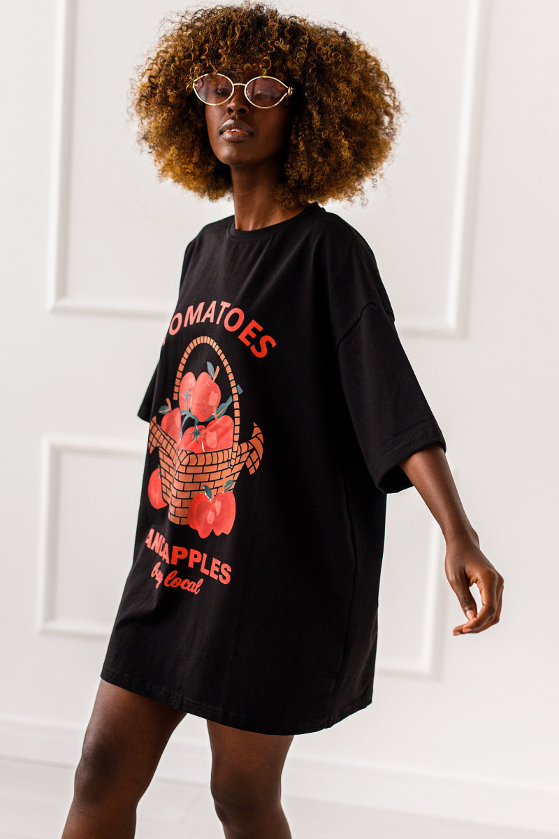 T - shirt Tomatoes - czarny