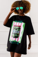 T - shirt Olives - czarny