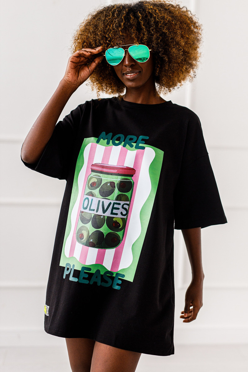 T - shirt Olives - czarny
