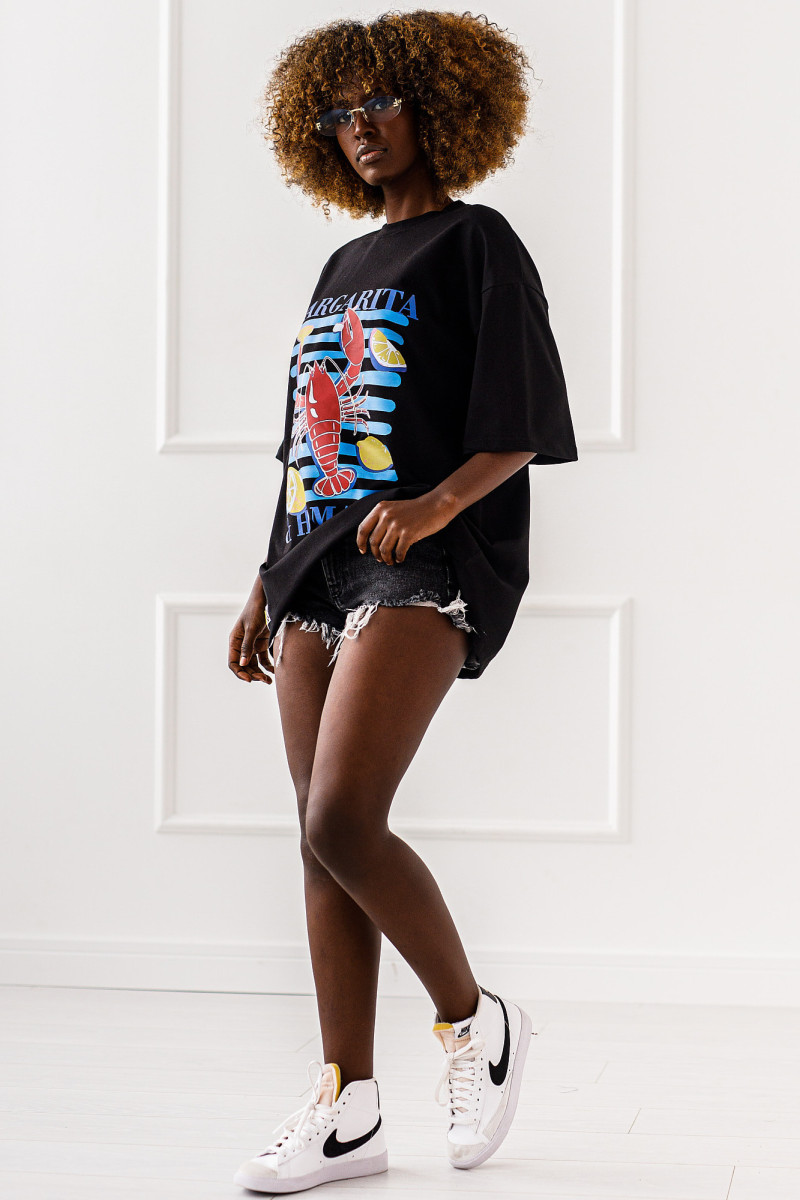 T - shirt Natural Vibe - czarny