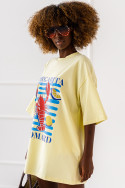 T - shirt Natural Vibe - żółty