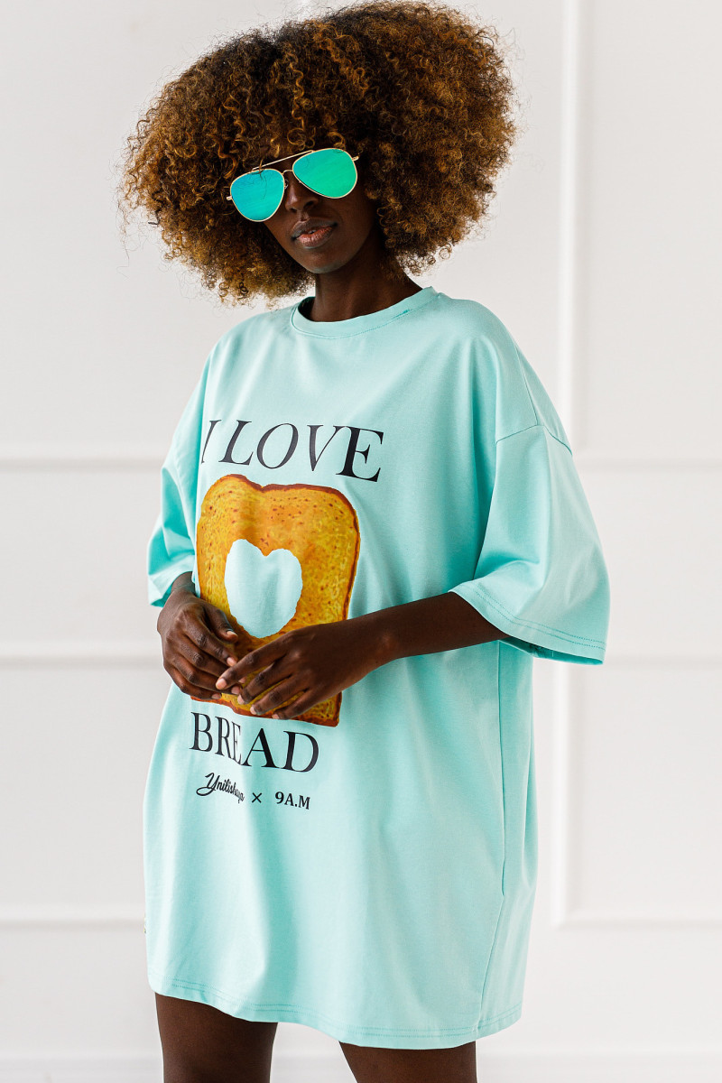 T - shirt Tost - miętowy