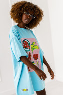 T - shirt Fruit - błękitny