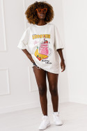T - shirt Smoothie Vibes - biały