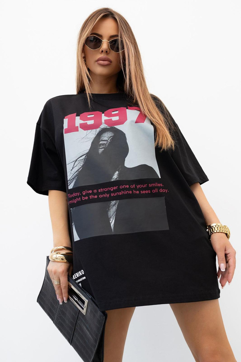 T - shirt 1997 - czarny