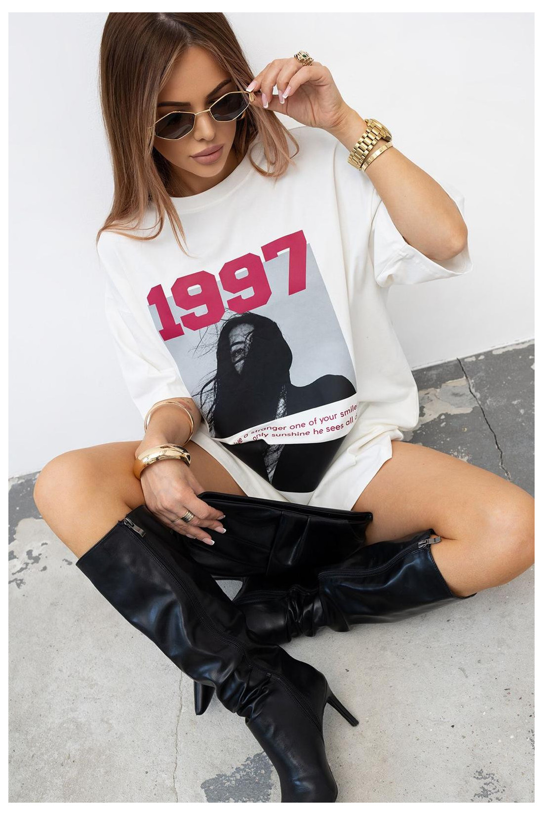 Kopie von T - shirt 1997 - czarny
